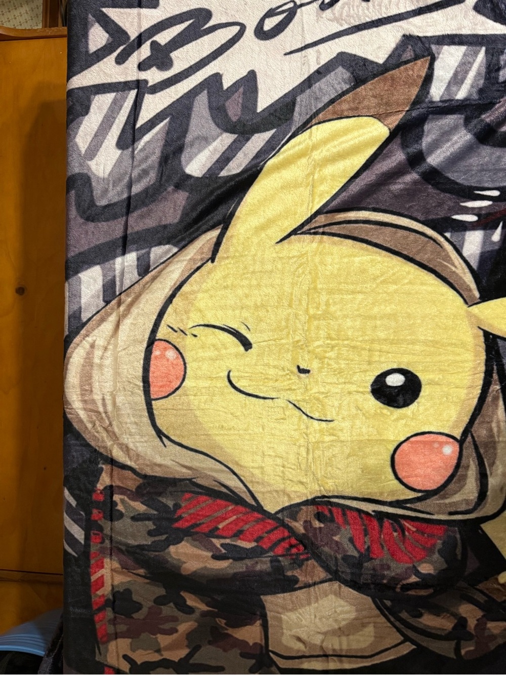 50x40 Pikachu Plush Graphic Throw Blanket